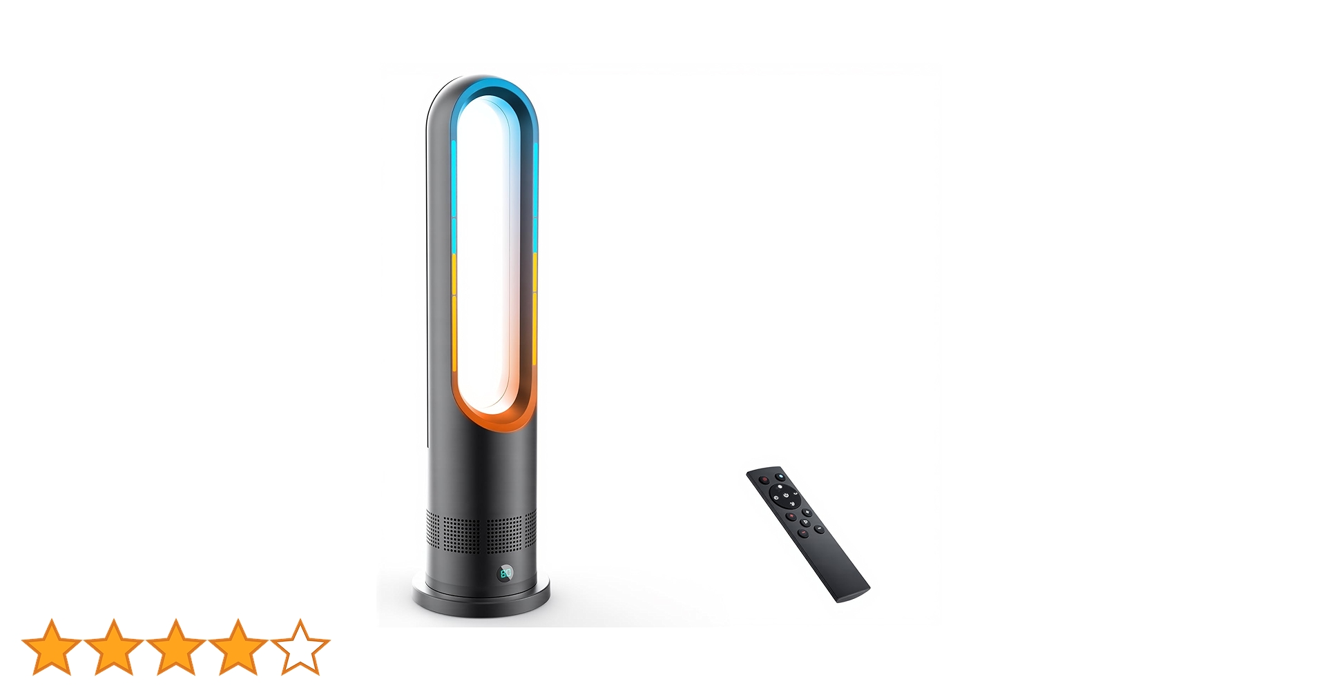 タワーファンヒーター 羽根なし扇風機 DCモーター 静音運転 サーキュレーター Amazon | 【2025新登場&冷暖兼用&DC電気節約】タワーファン 羽なし